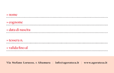 Al via il tesseramento