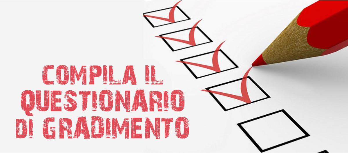 Questionario gradimento