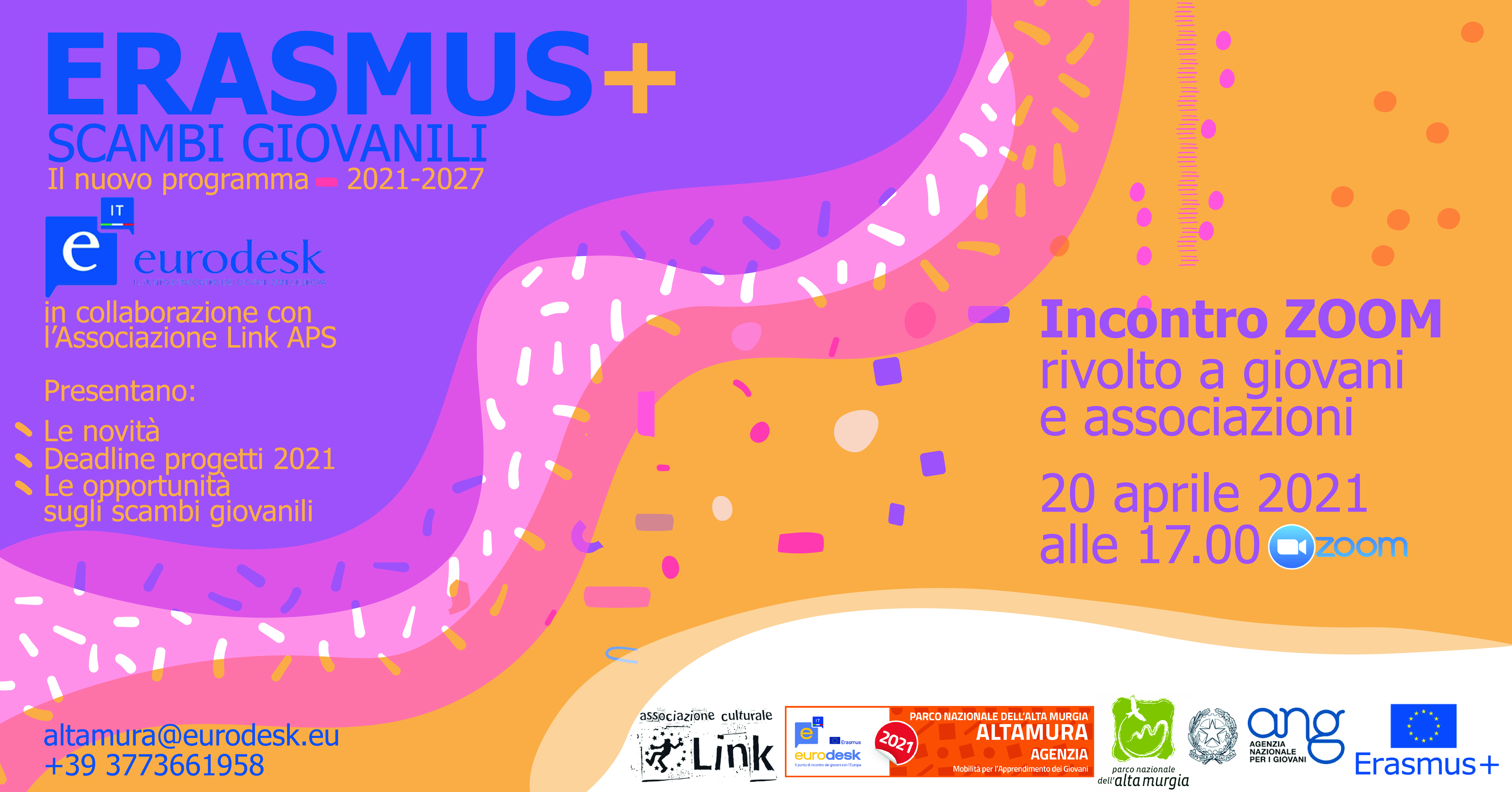 locandina ERASMUS 20 aprile