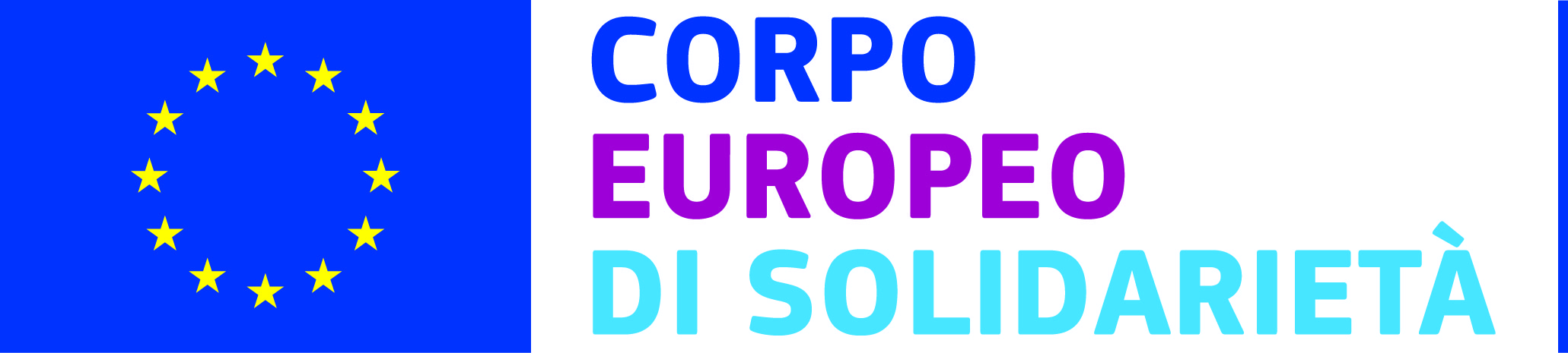 ESC european solidarity corps LOGO CMYK